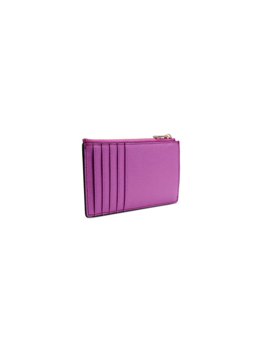 Frauen Furla Portemonnaies & Etuis | Kartenetui Camelia M Fuchsia