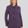 Frauen Samsoe & Samsoe Blazer | Blazer Luzy Aubergine