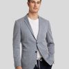 Manner Paul Vestons | Veston Im Slim Fit Hellblau