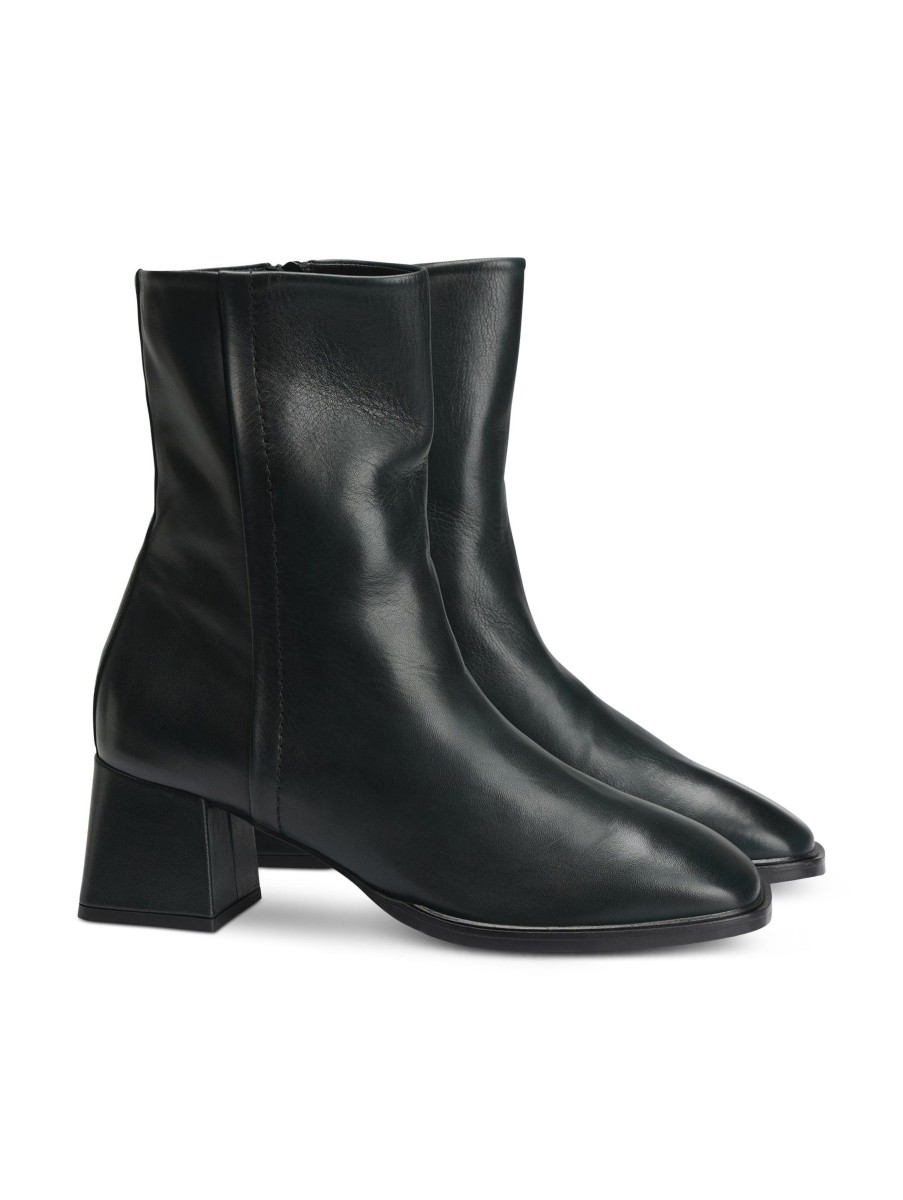 Frauen Donna Carolina Boots & Stiefeletten | Stiefelette Dunkelgrun