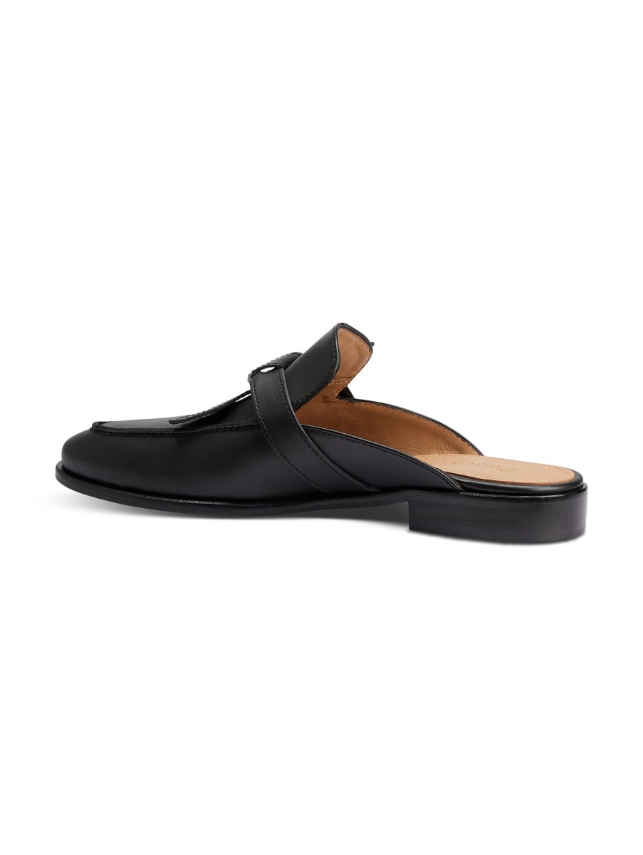 Frauen Flattered Halbschuhe | Loafer Mule Schwarz