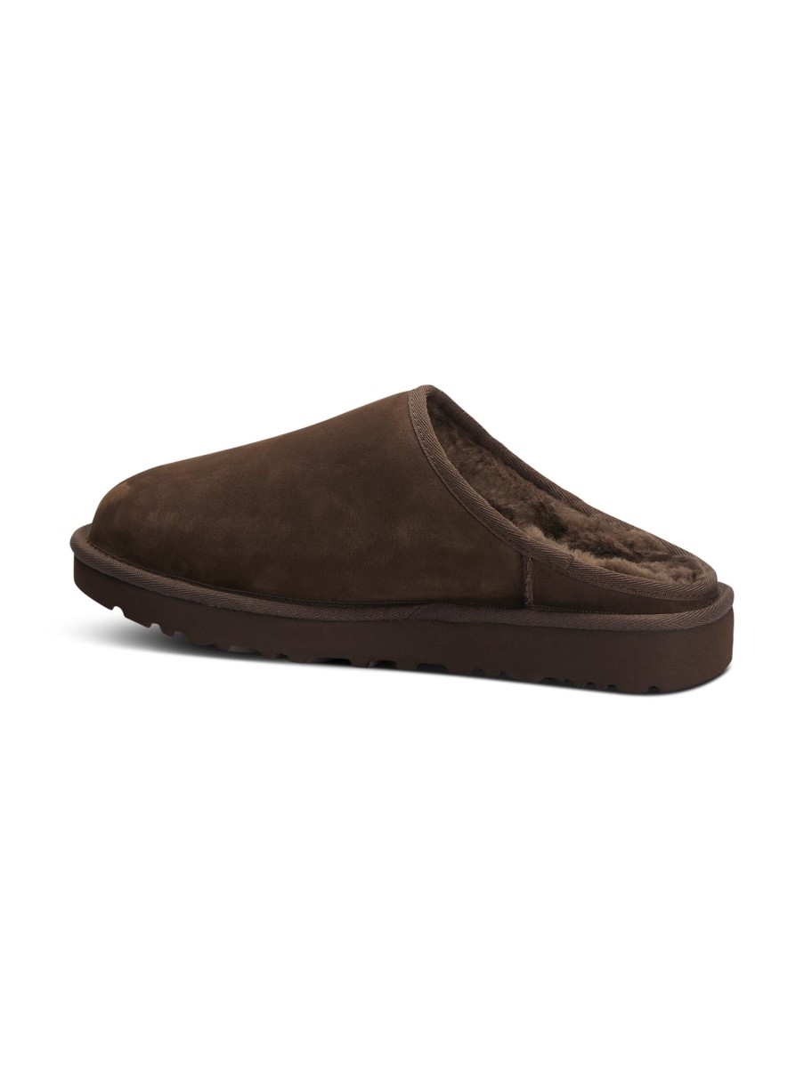 Manner Ugg Loafers & Slippers | Lederslipper Classic Slip-On Braun