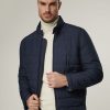 Manner Tommy Hilfiger Jacken | Steppjacke Marine