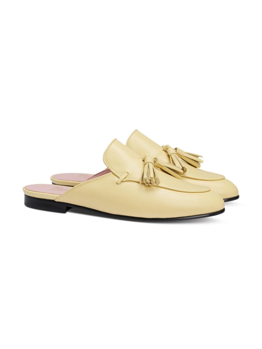 Frauen Castellano Halbschuhe | Slippers Saint T.Ibiza Vanille