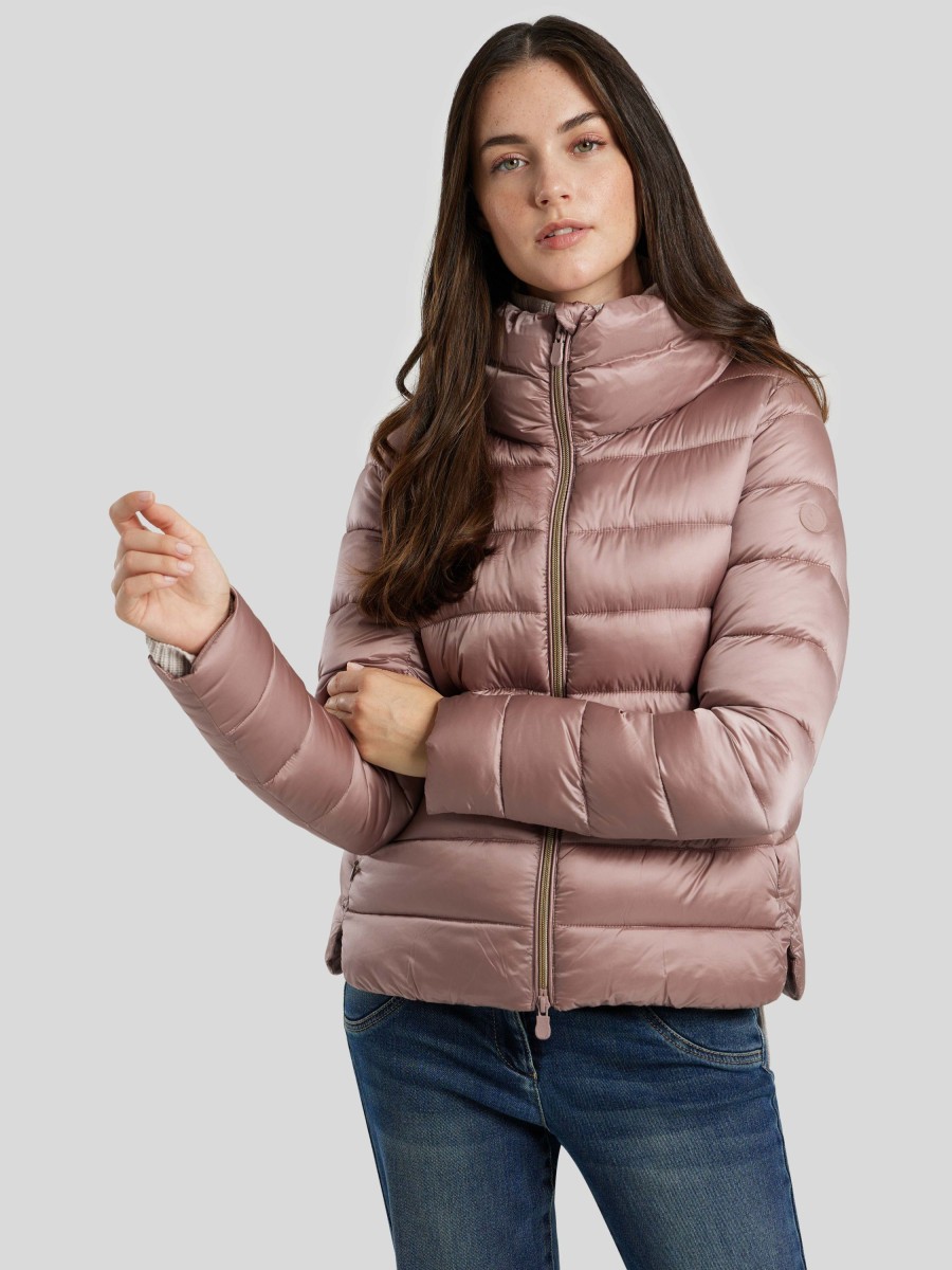 Frauen Save the Duck Jacken | Steppjacke Elsie Mauve