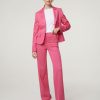 Frauen Marc Cain Anzuge | Businesshose Im Wide Fit Winder Pink