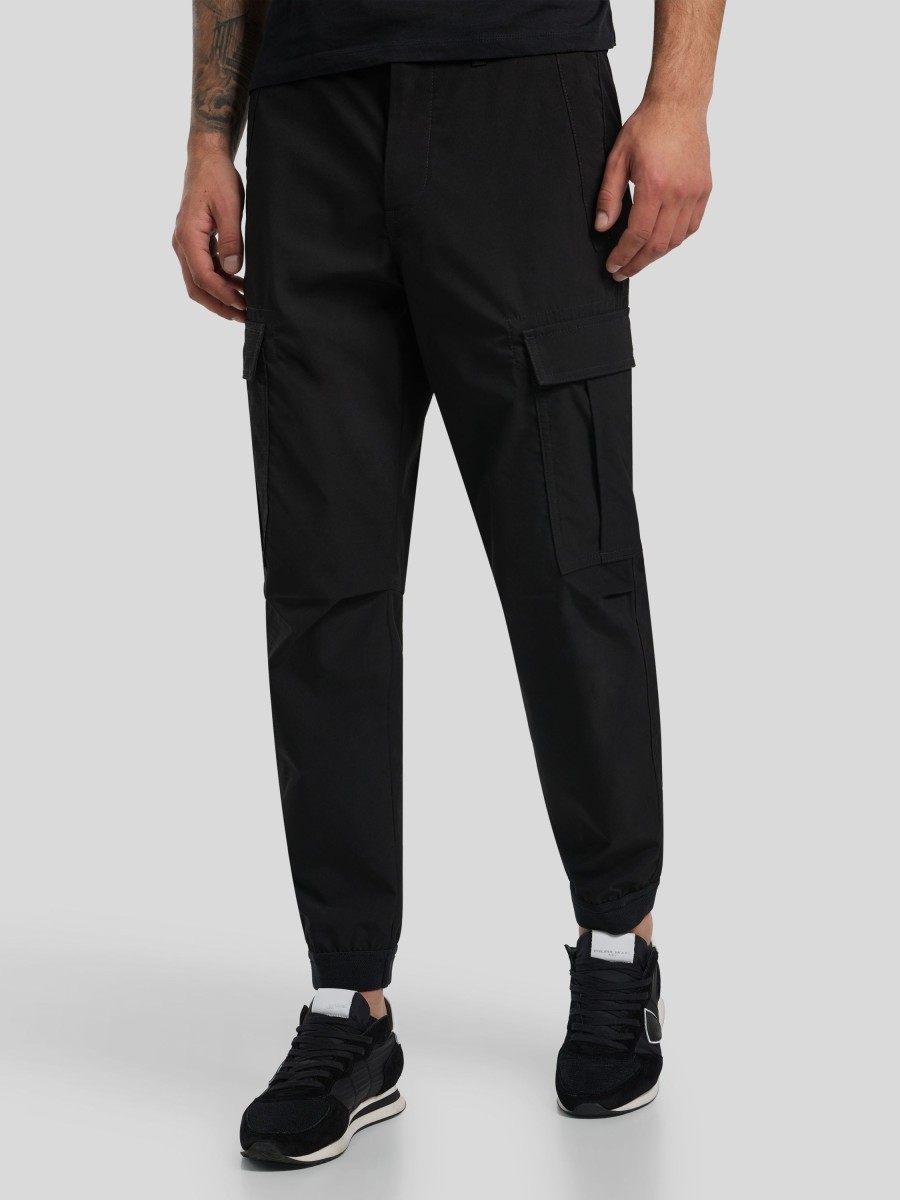 Manner BOSS Casual Hosen | Cargohose Sisla Schwarz