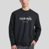 Manner AllSaints Hoodies & Sweatshirts | Sweatshirt Mit Logo Anthrazit