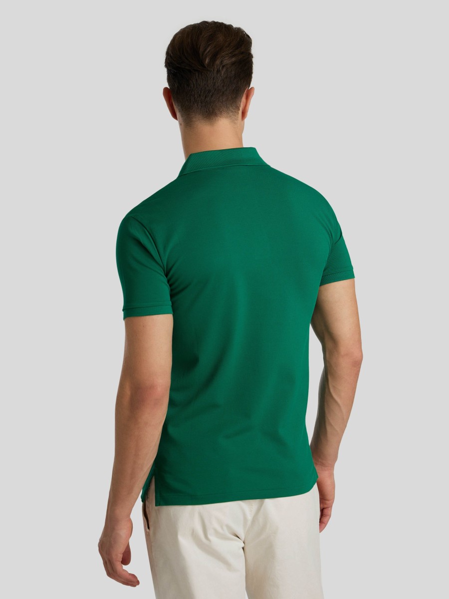 Manner Polo Ralph Lauren Men Polo-Shirts | Polo-Shirt Im Slim Fit Grun