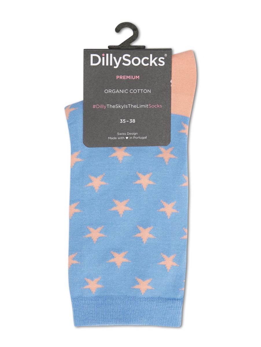 Frauen Dilly Socks Wasche & Loungewear | Socken Hellblau