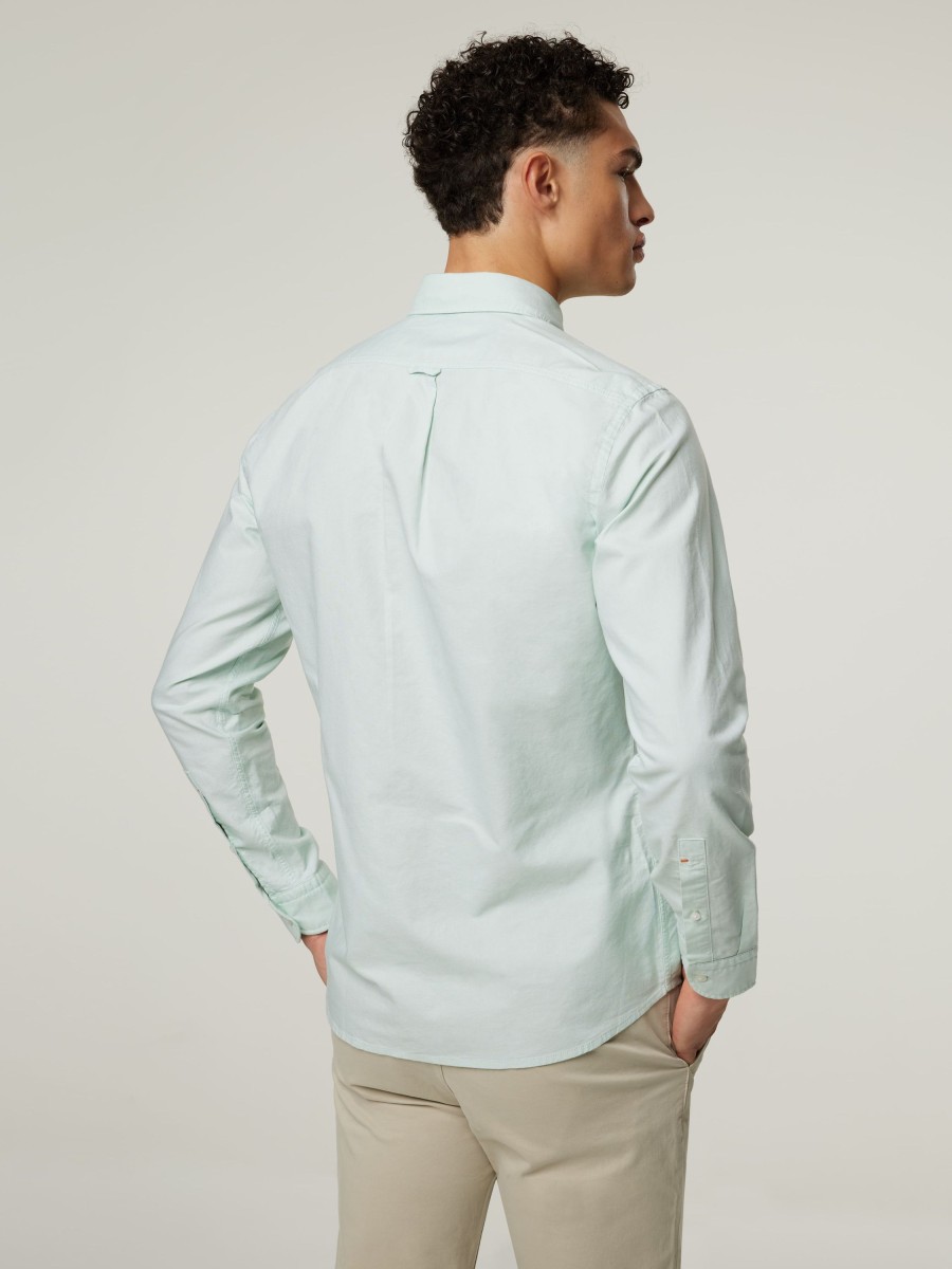 Manner BOSS Casual Hemden | Hemd Im Regular Fit Rickert Acqua