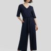 Frauen Armedangels Overalls & Jumpsuits | Overall Aus Jersey Marine