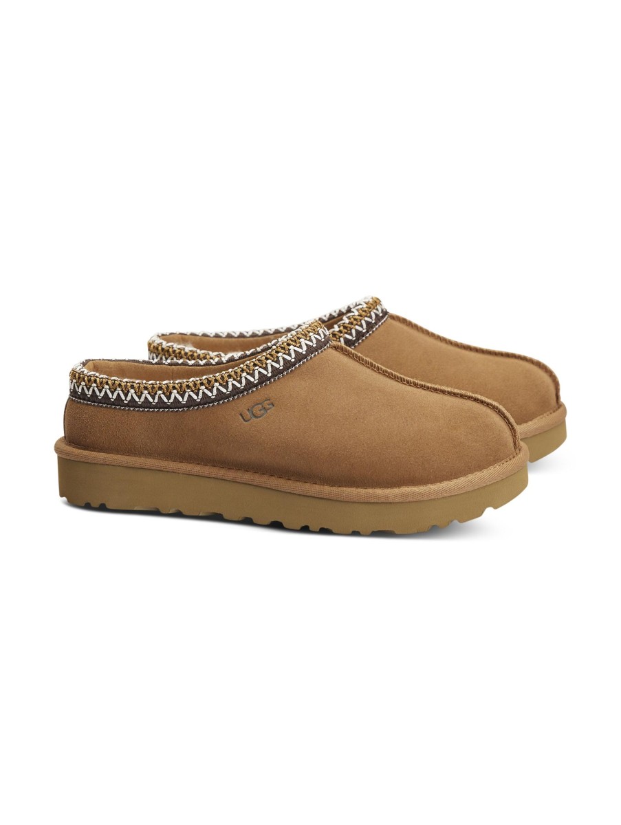 Frauen Ugg Halbschuhe | Slipper Tasman Camel