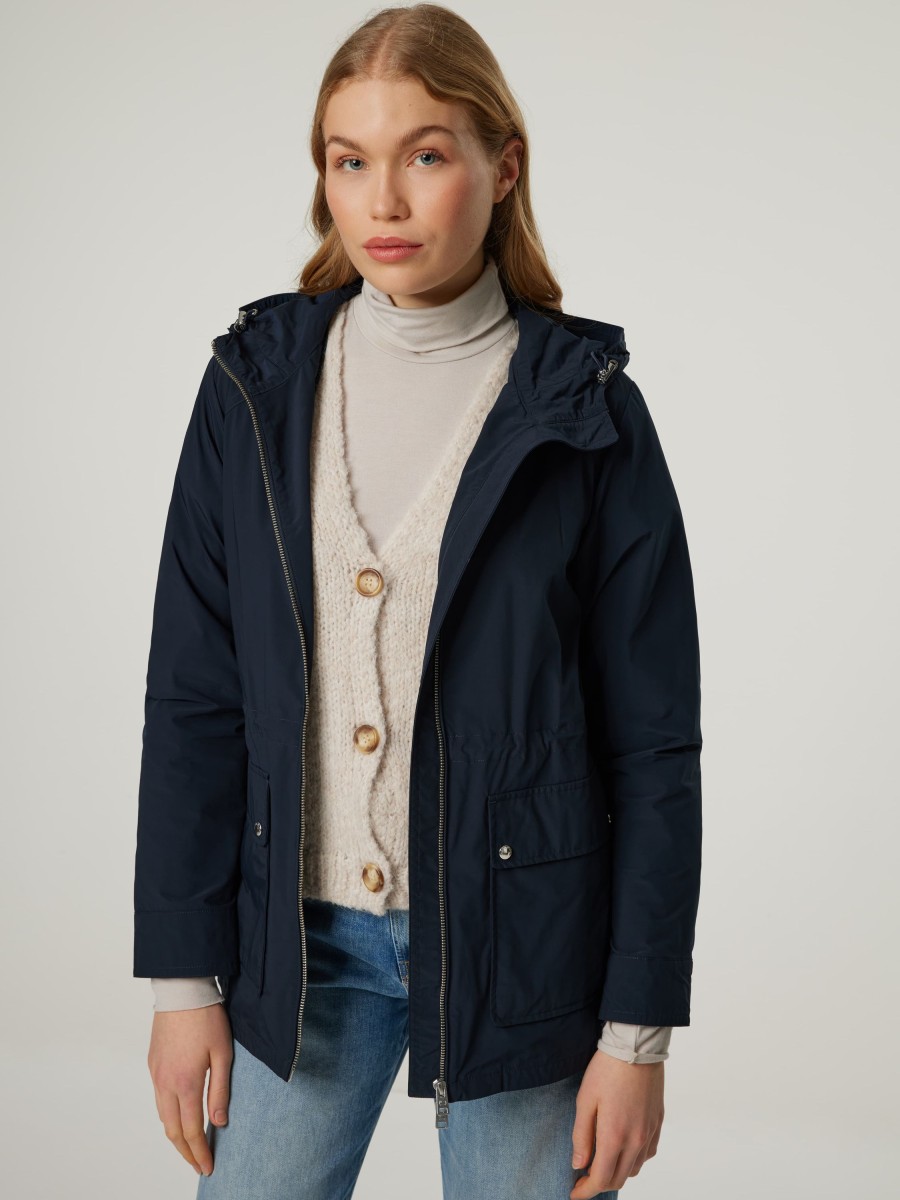 Frauen Woolrich Jacken | Outdoorjacke Summer Marine