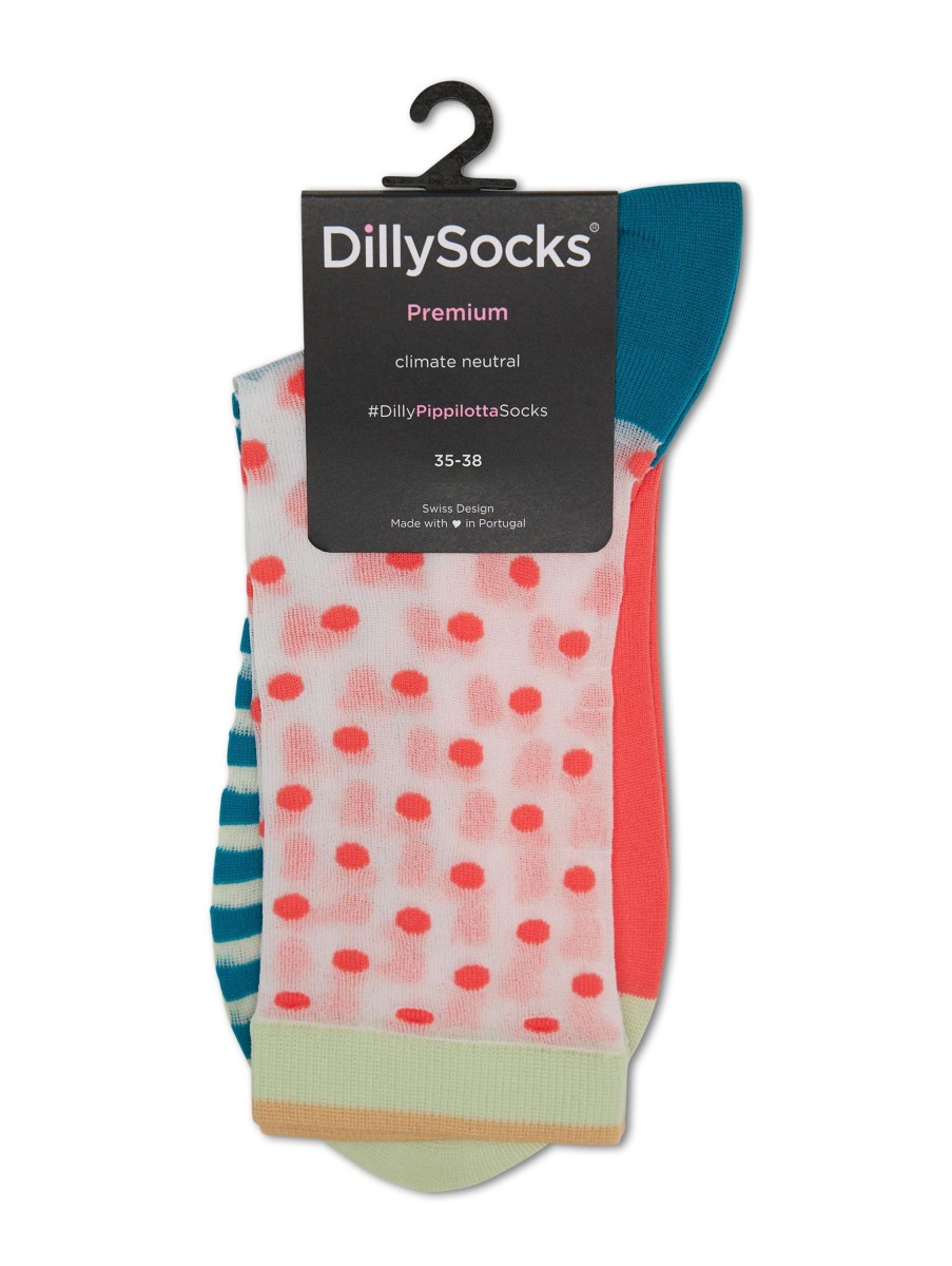 Frauen Dilly Socks Wasche & Loungewear | Feine Socken Pippilotta Multicolor