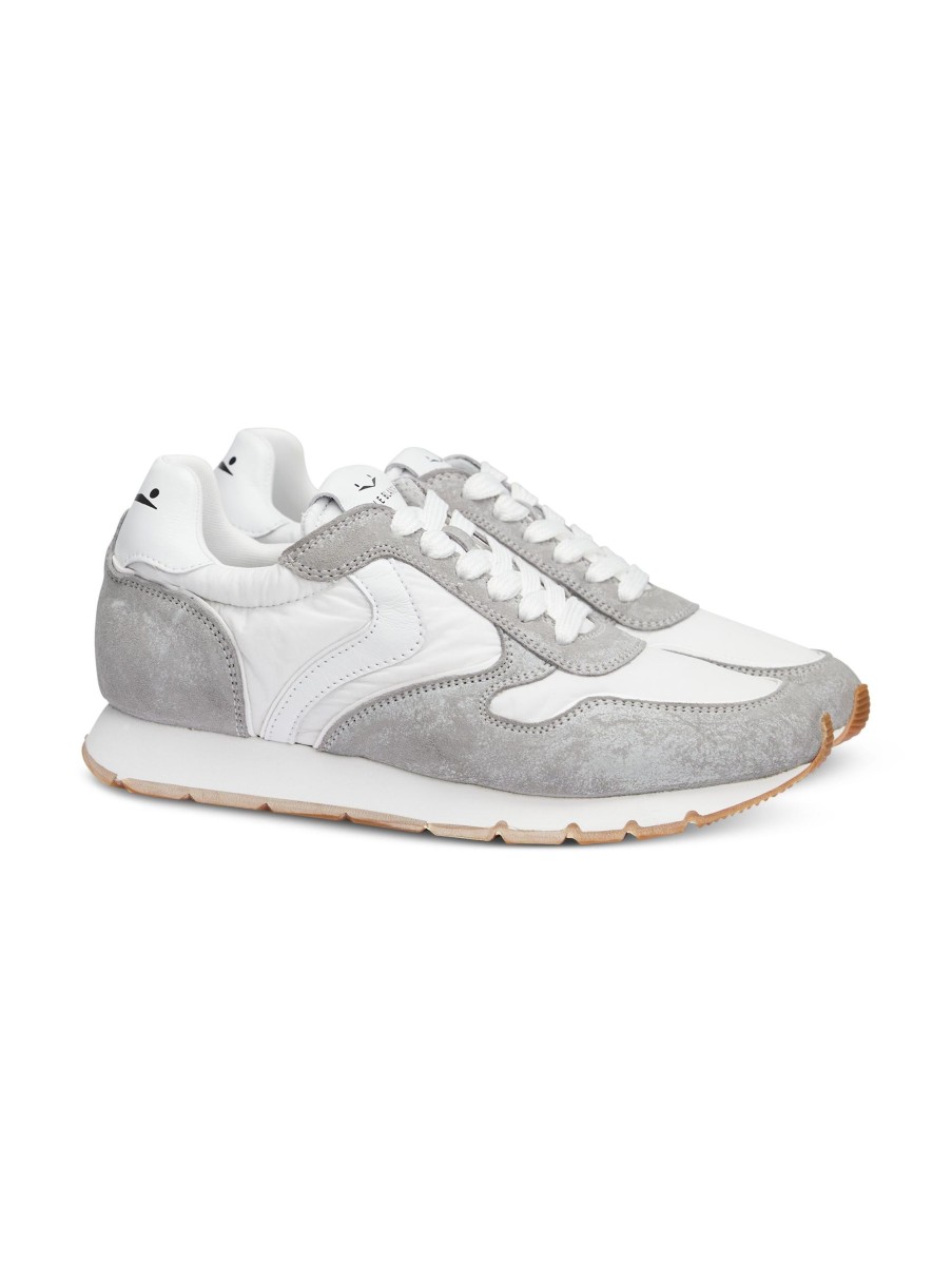 Frauen Voile Blanche Sneakers | Sneaker Julia Hellgrau