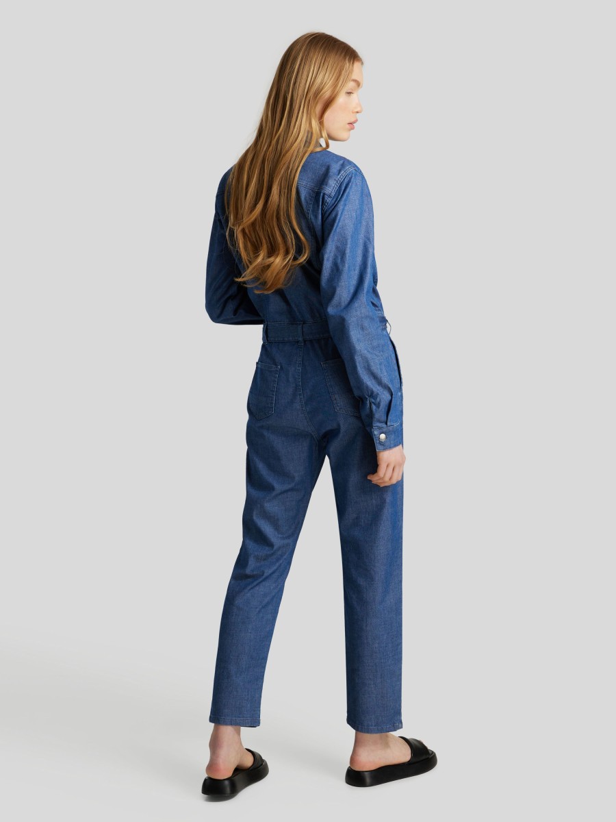 Frauen Luisa Rossi Overalls & Jumpsuits | Overall Diana Samba Indigo