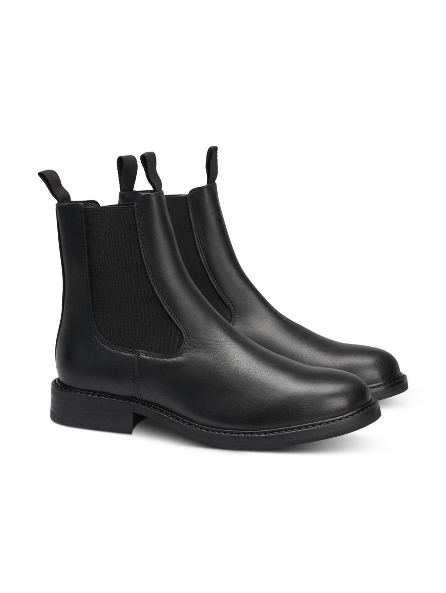 Frauen Paul Kehl Boots & Stiefeletten | Chelsea Boots Schwarz