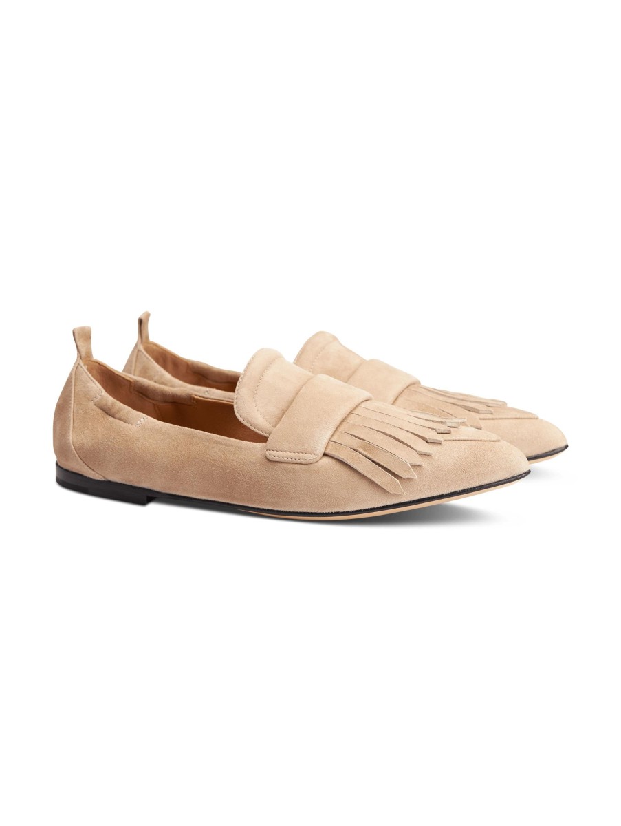 Frauen Pomme d Sandalen & Sandaletten | Loafer Mit Tasseln Camel