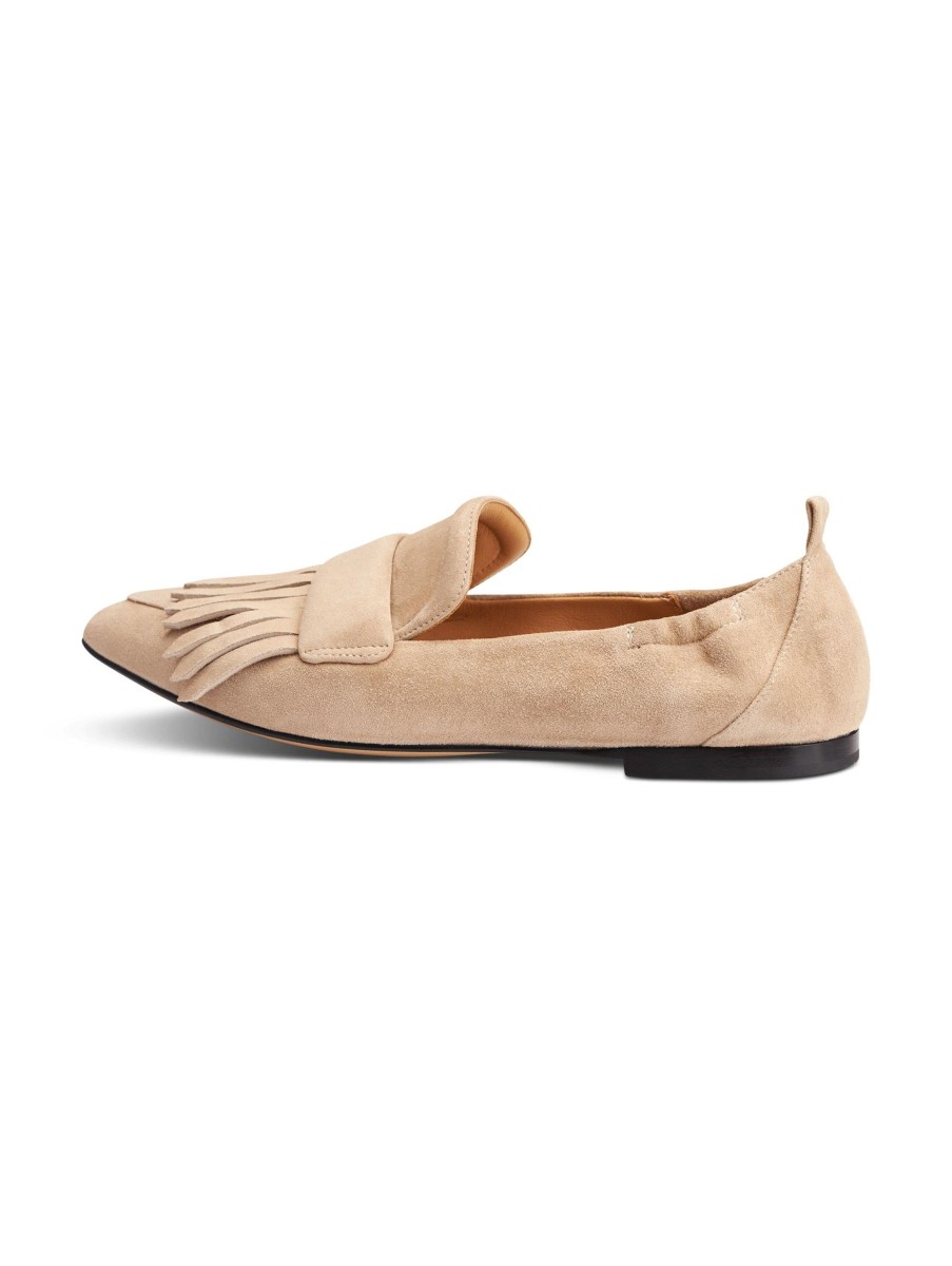 Frauen Pomme d Sandalen & Sandaletten | Loafer Mit Tasseln Camel