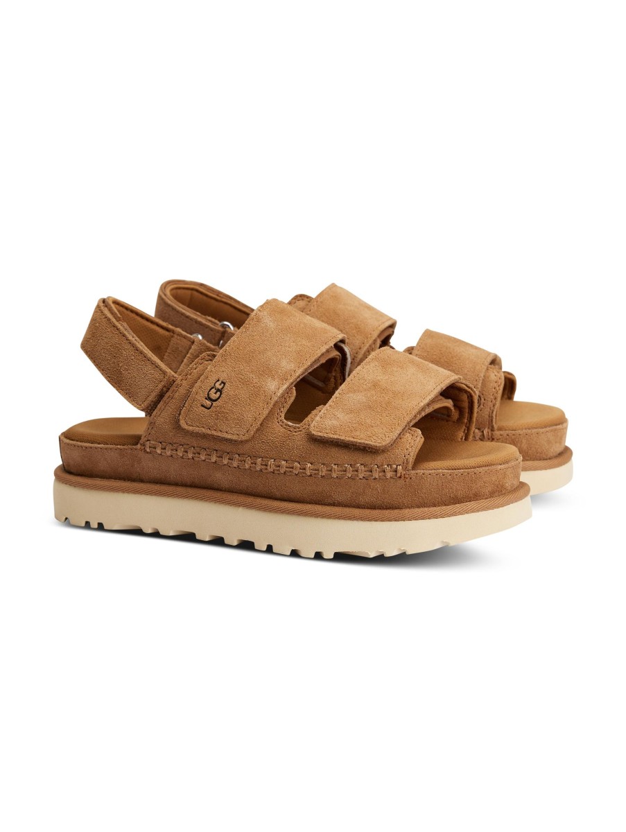 Frauen Ugg Sandalen & Sandaletten | Sandale Goldenstar Camel