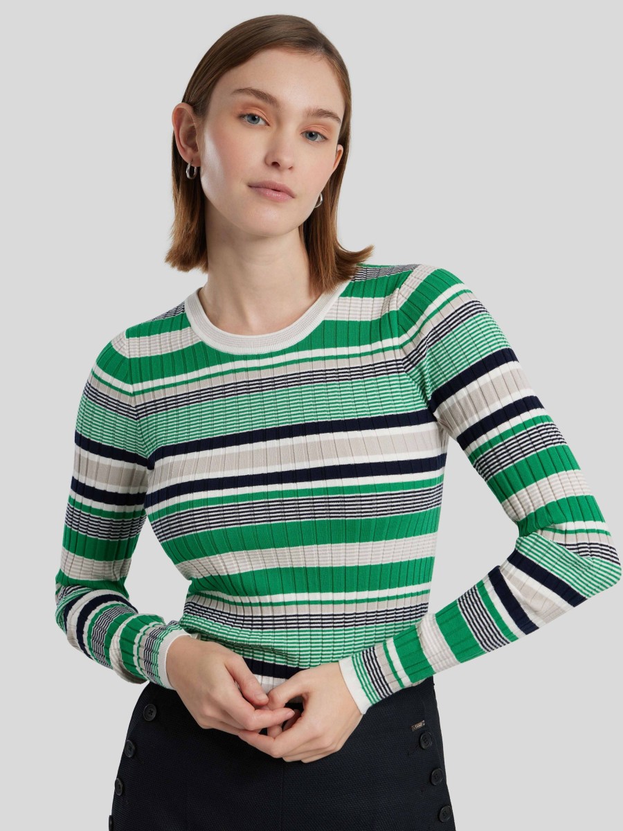 Frauen Cinque Pullover & Strick | Pullover Aus Strick Grun