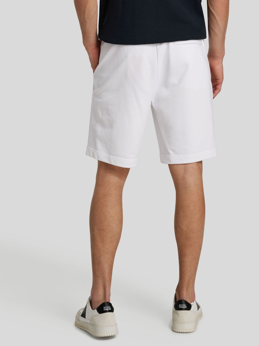 Manner Hugo Sportswear Shorts | Shorts Mit Logo Dampinas Weiss