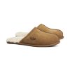 Manner Ugg Loafers & Slippers | Lederslipper Scuff Hellbraun