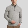 Manner Brax Pullover & Strickjacken | Troyer Steffen Grau