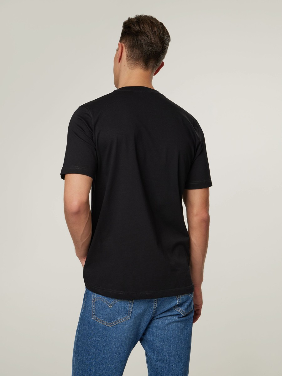 Manner Diesel T-Shirts & Shirts | T-Shirt Mit Logo Just Schwarz