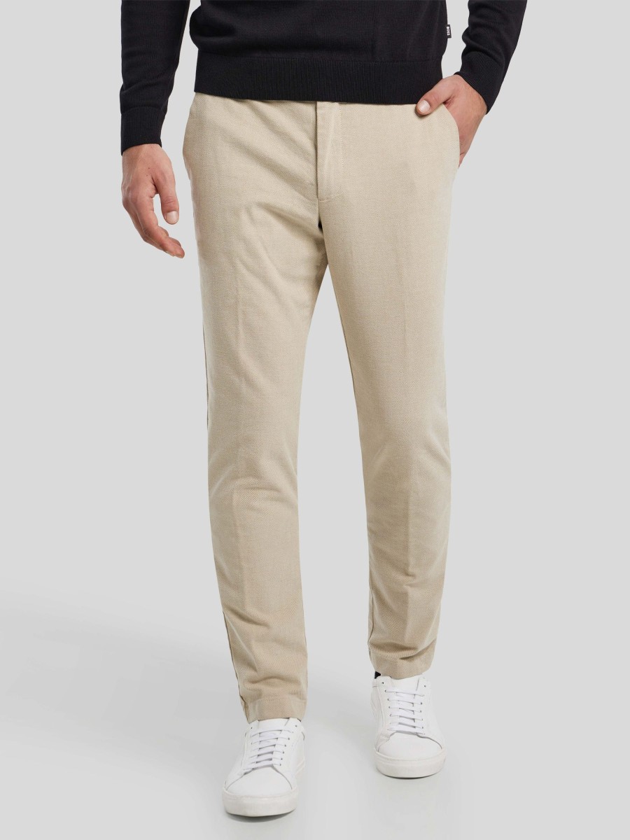 Manner BOSS Men Hosen | Hose Im Slim Fit Beige