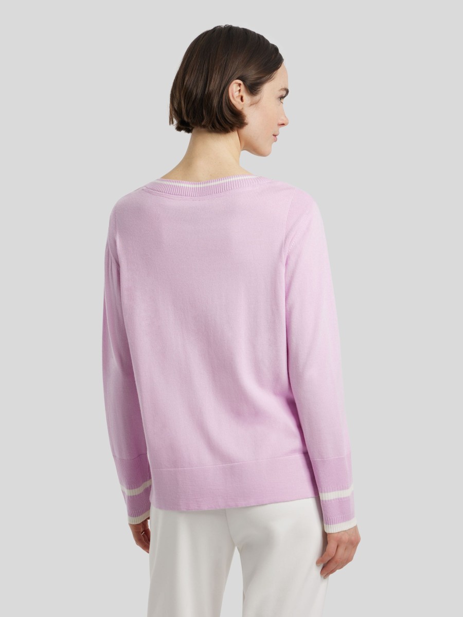 Frauen Marc Cain Pullover & Strick | Pullover Flieder