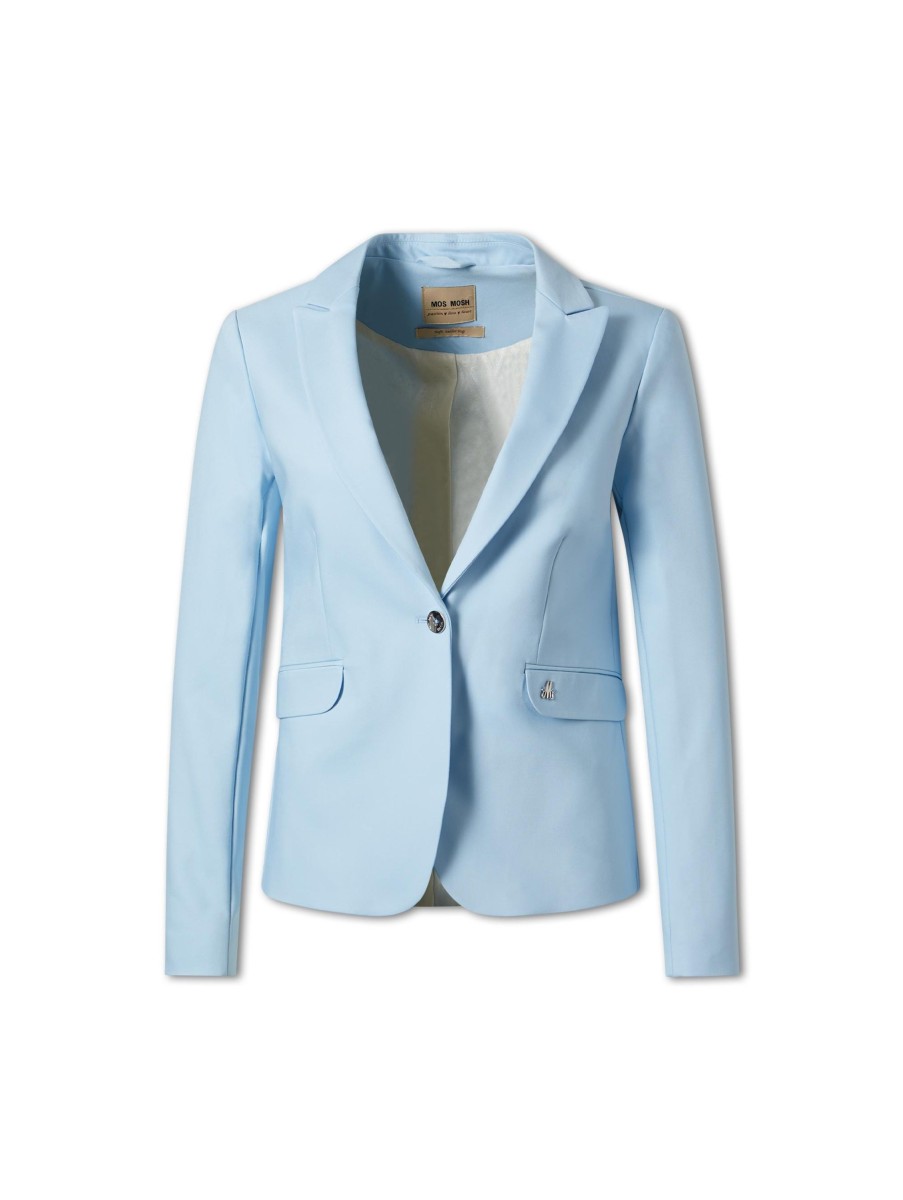 Frauen Mos Mosh Blazer | Businessblazer Blake Night Hellblau