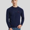 Manner Polo Ralph Lauren Men Pullover & Strickjacken | Pullover Marine