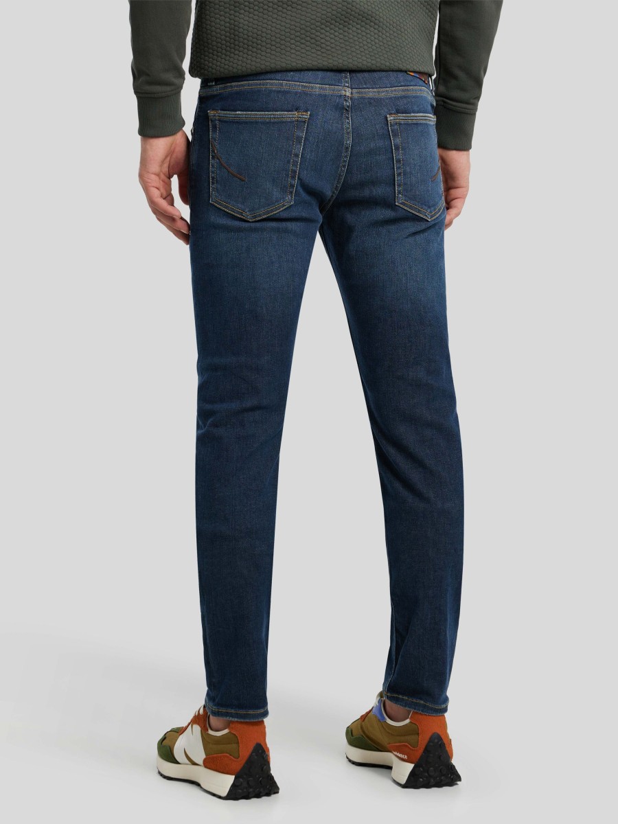 Manner Handpicked Jeans | Jeans Im Slim Fit Marine