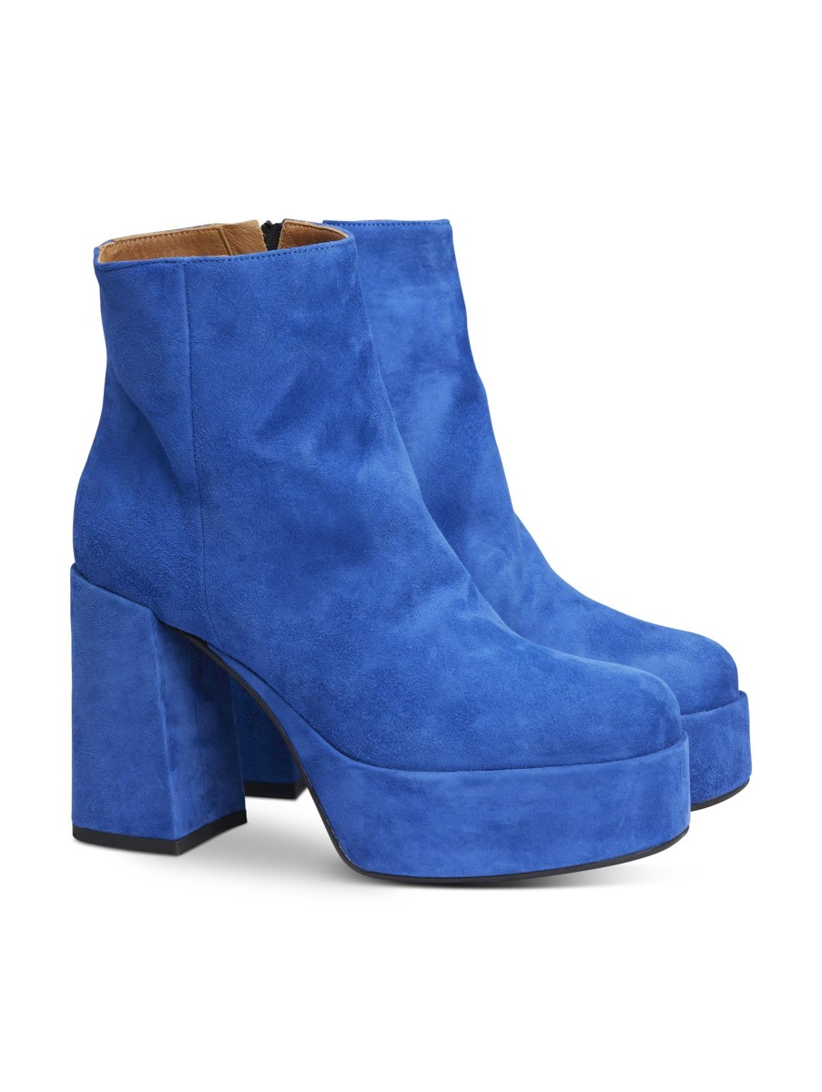 Frauen THEA MIKA Boots & Stiefeletten | Plateau-Stiefelette Royal