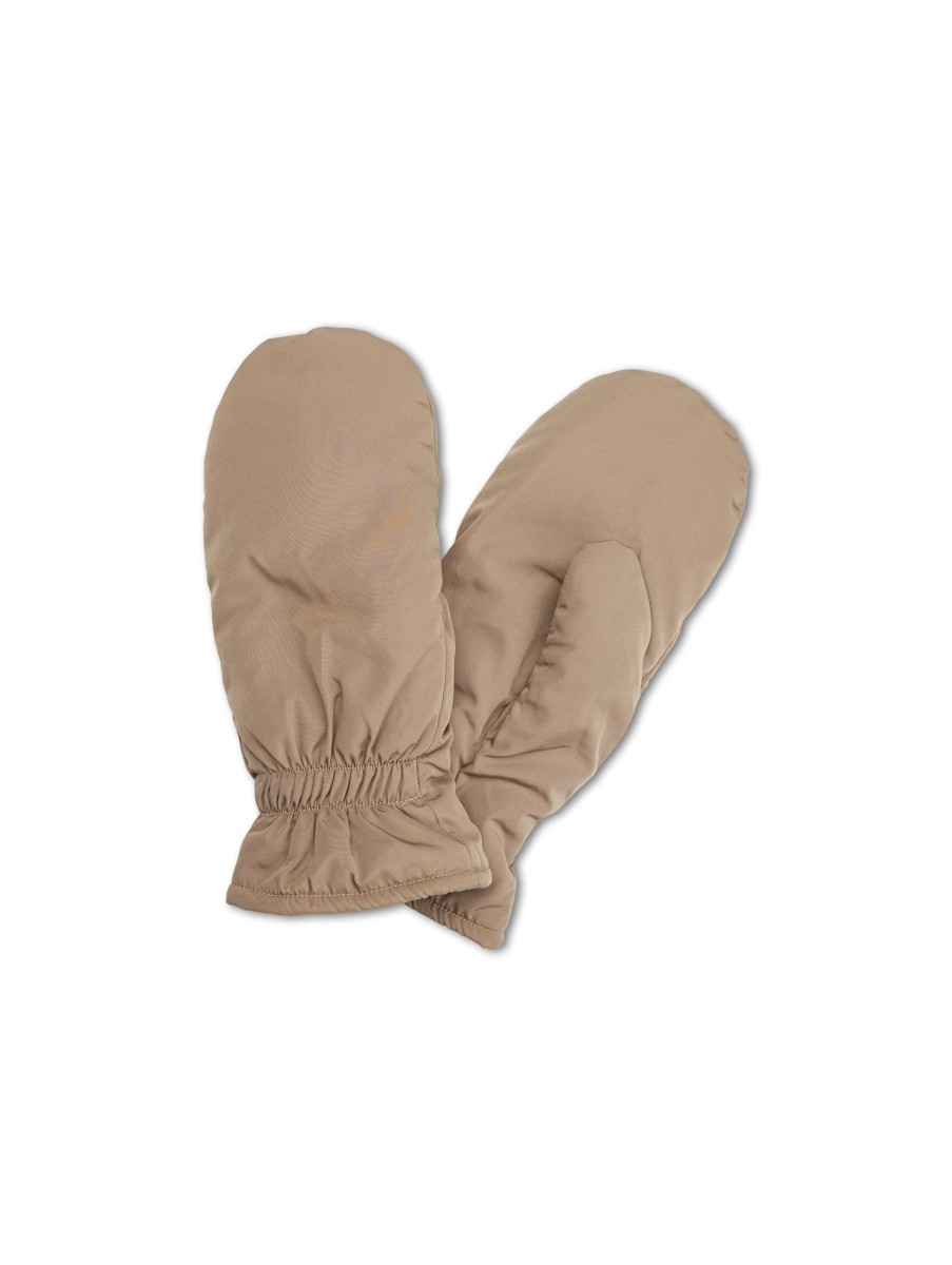 Frauen Loevenich Handschuhe | Faustlinge Taupe