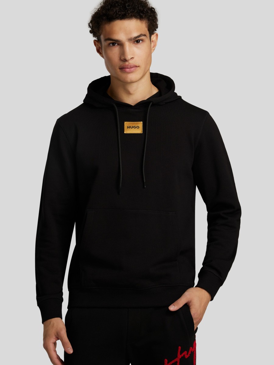 Manner Hugo Sportswear Hoodies & Sweatshirts | Hoodie Mit Logo Schwarz