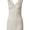 Frauen Zimmerli T-Shirts & Shirts | Spitzentop Beige