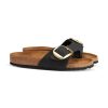 Frauen Birkenstock Sandalen & Sandaletten | Slides Madrid Schwarz