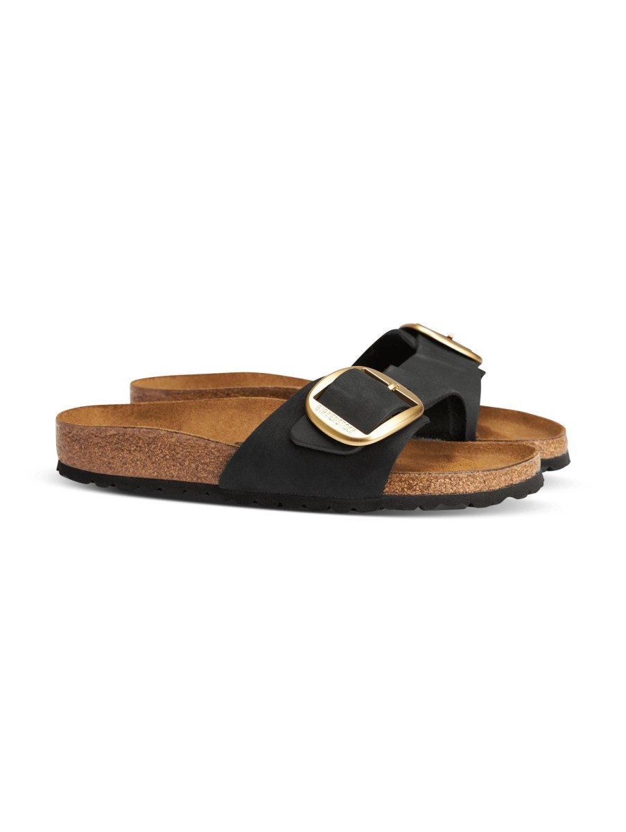 Frauen Birkenstock Sandalen & Sandaletten | Slides Madrid Schwarz