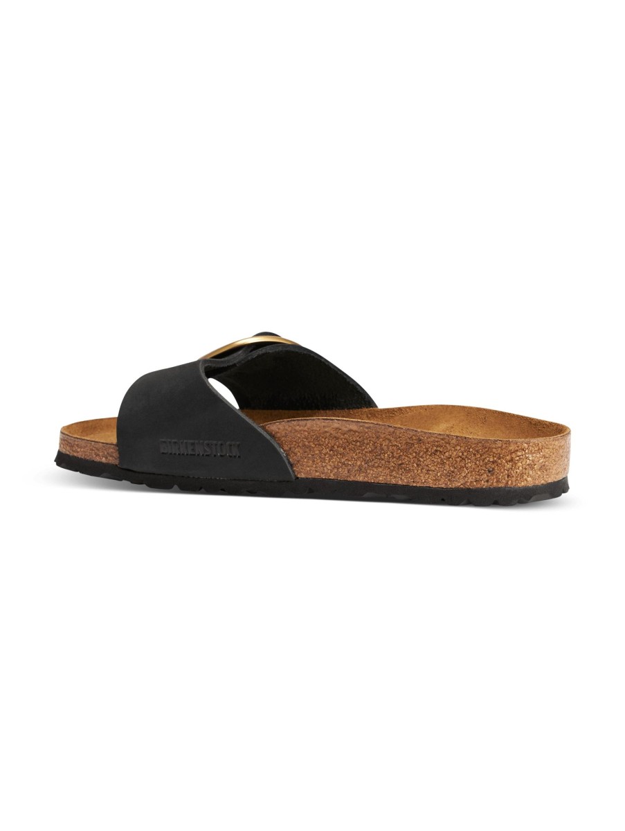 Frauen Birkenstock Sandalen & Sandaletten | Slides Madrid Schwarz