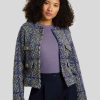 Frauen Rich&Royal Jacken | Bouclejacke Multicolor