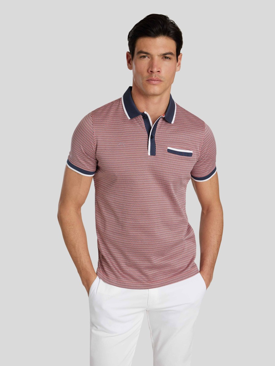 Manner Paul Kehl Polo-Shirts | Polo-Shirt Im Custom Fit Rot