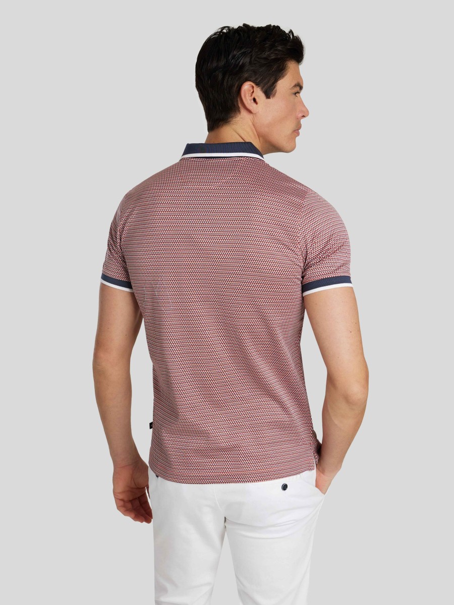 Manner Paul Kehl Polo-Shirts | Polo-Shirt Im Custom Fit Rot