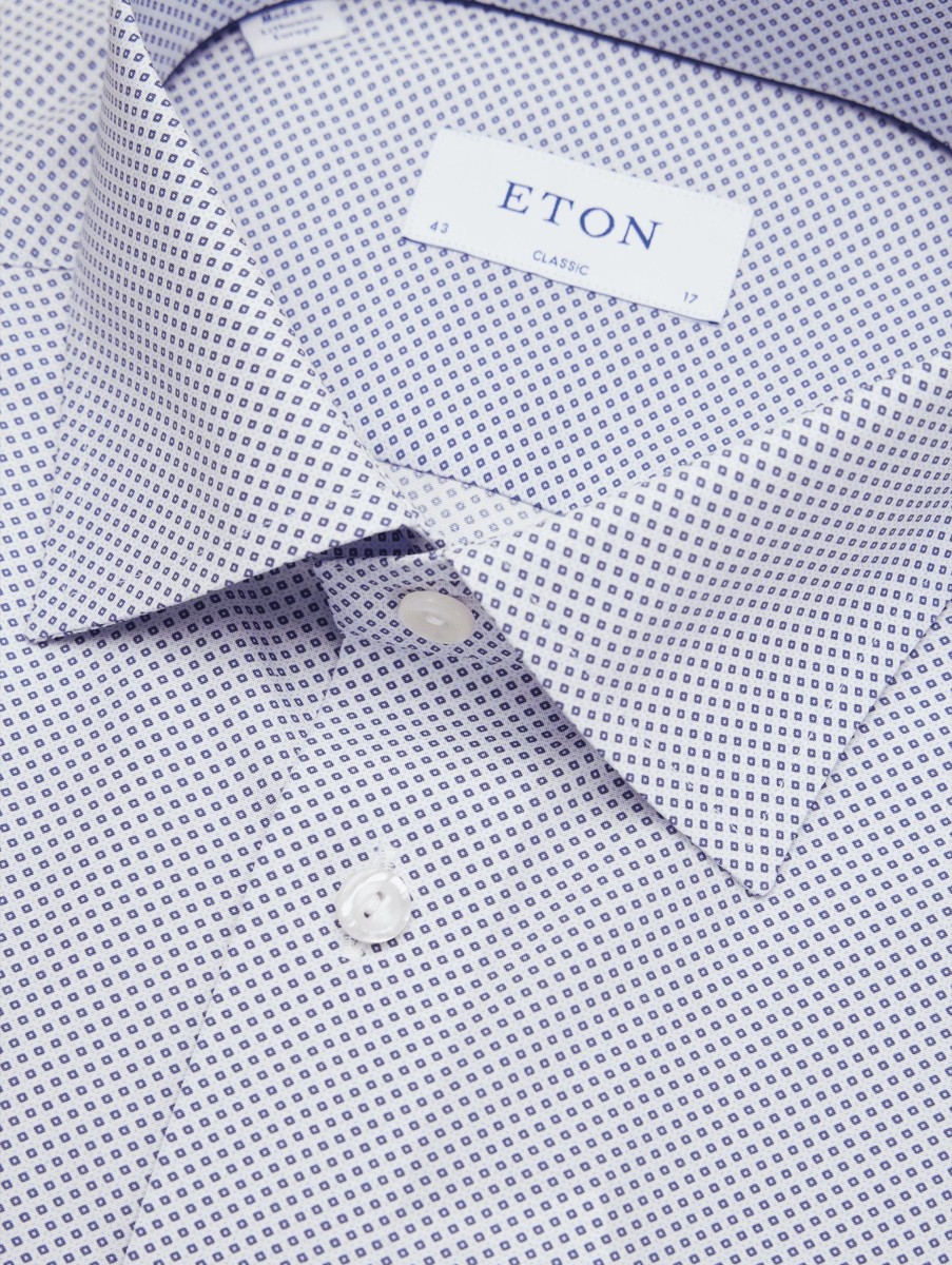 Manner Eton Grosse Grossen | Businesshemd Im Classic Fit Mittelblau