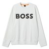 Manner Boss Orange Grosse Grossen | Sweatshirt Mit Logo Ecru