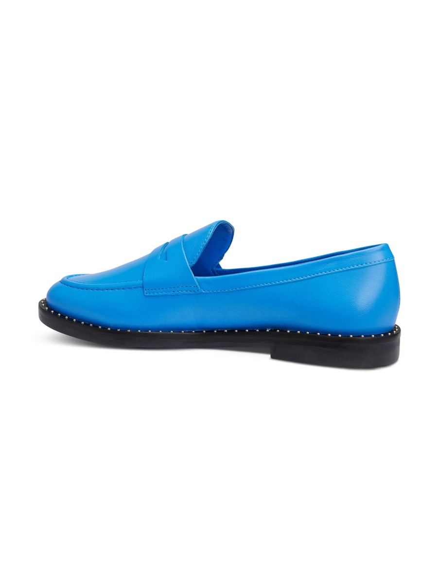 Frauen Carrano Halbschuhe | Loafer Mittelblau