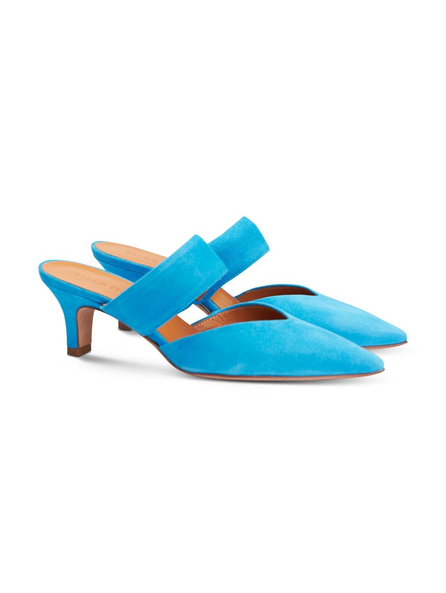 Frauen THEA MIKA High Heels & Pumps | Mules Pumps Mittelblau