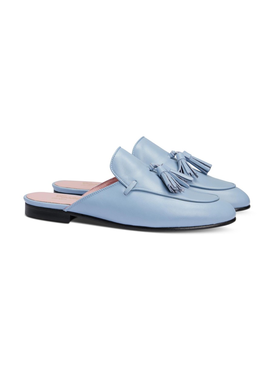 Frauen Castellano Halbschuhe | Slippers Saint T.Ibiza Hellblau